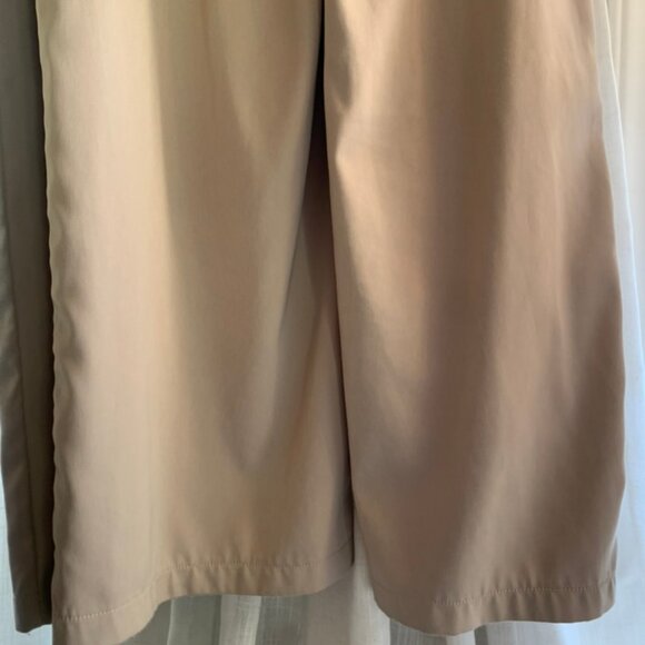 Max Studio Tan Wide Leg Pant Slacks - Picture 4 of 5